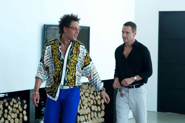 The Counselor Javier Bardem Michael Fassbender