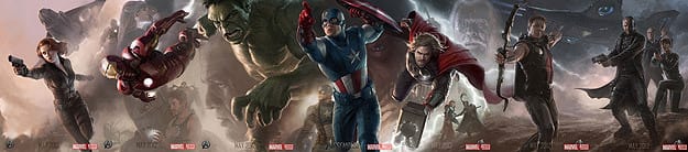 The Avengers Character Banner