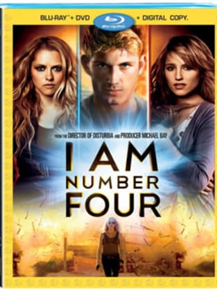 I Am Number Four Blu-Ray Cover