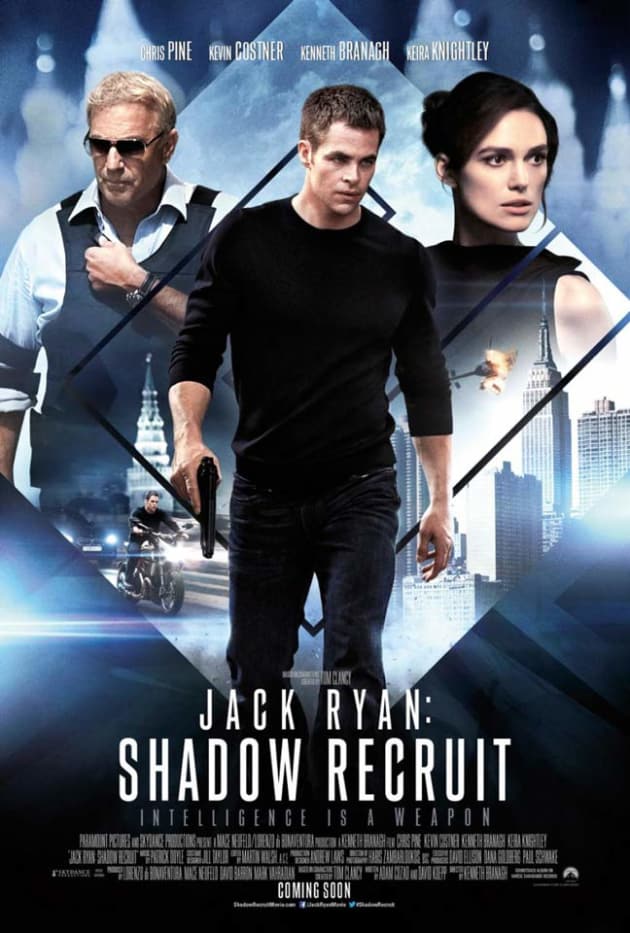Jack Ryan Shadow Recruit UK Poster