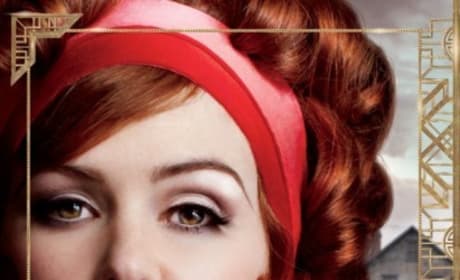 The Great Gatsby Isla Fisher Poster