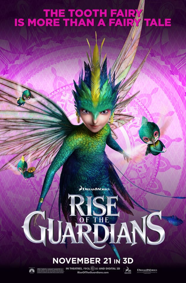 Rise of the Guardians Tooth Fairy Poster