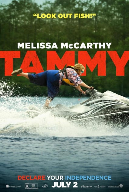 Melissa McCarthy "Flies" over Water!