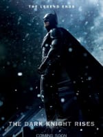 The Dark Knight Rises Snow Character Poster: Batman
