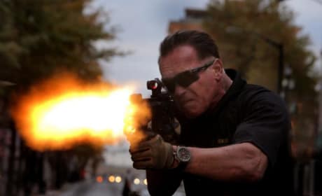 Sabotage Photos: Arnold Schwarzenegger Leads a Drug War