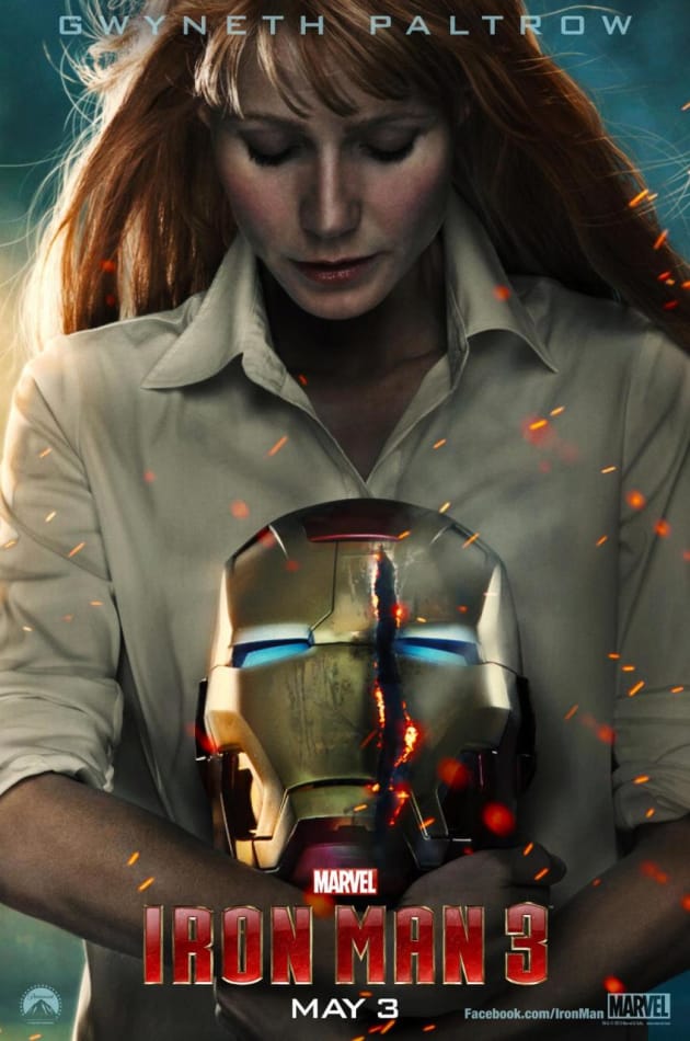 Gwyneth Paltrow Iron Man 3 Poster