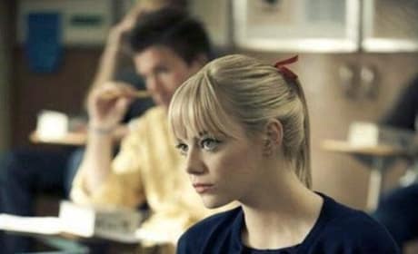 Emma Stone is Gwen Stacy in The Amazing Spider-Man