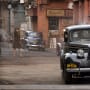 Hayley Atwell Shoots at a Car