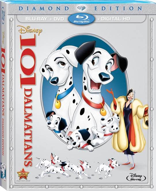 101 Dalmatians Blu-Ray/DVD Combo Pack