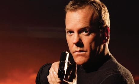 Kiefer Sutherland is Jack Bauer in 24