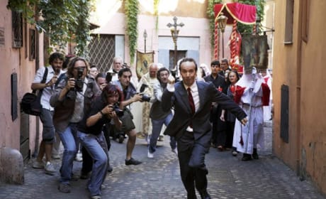 Robert Benigni in To Rome with Love