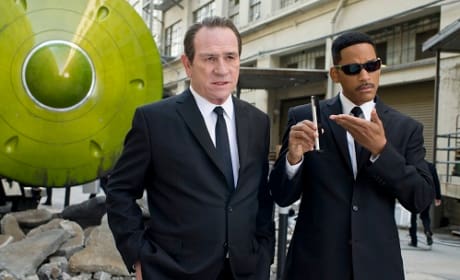 Men in Black 3 Stars Tommy Lee Jones and Will Smith