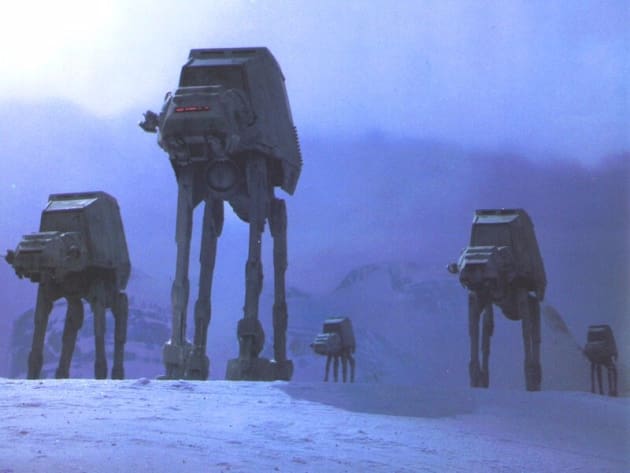 Empire Strikes Back AT-ATs