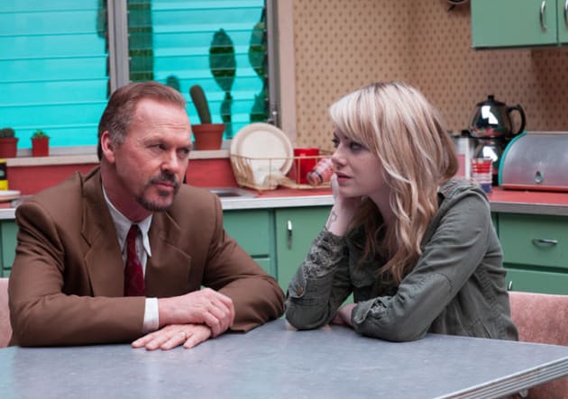 Birdman Michael Keaton Emma Stone