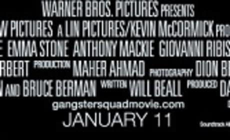 Gangster Squad Credits
