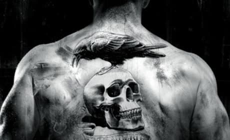 Expendables Back Tattoo Poster