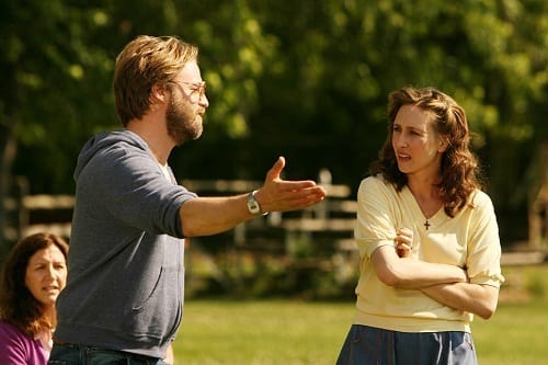 Joshua Leonard and Vera Farmiga in Higher Ground