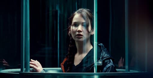 Hunger Games: Jennifer Lawrence as Katniss