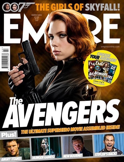 Scarlett Johansson is Black Widow in The Avengers