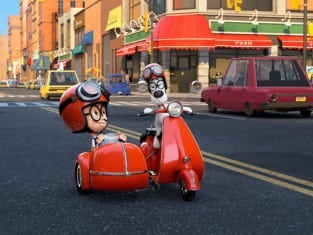 Mr. Peabody & Sherman Go for a Ride