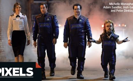 Pixels Adam Sandler Peter Dinklage Josh Gad
