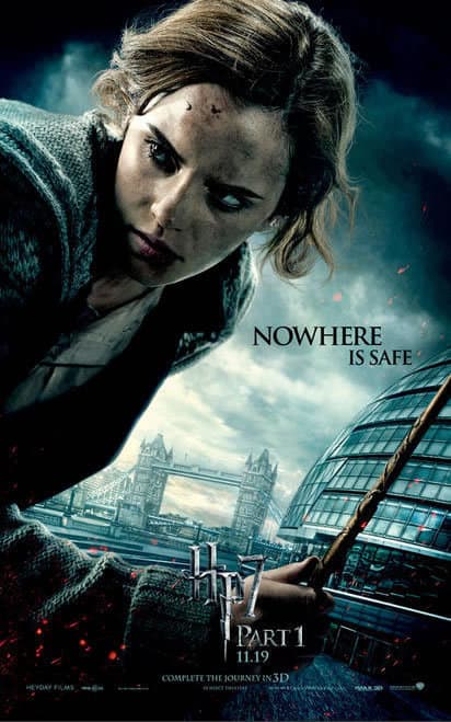 Hermoine Deathly Hallows Character Poster