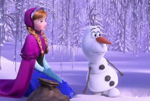 Frozen anna olaf