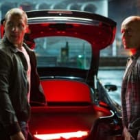 Jai Courtney and Bruce Willis A Good Day to Die Hard