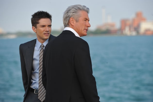 Topher Grace and Richard Gere in The Double