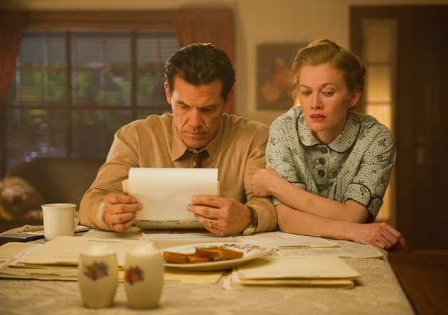 Josh Brolin Mirielle Enos Gangster Squad