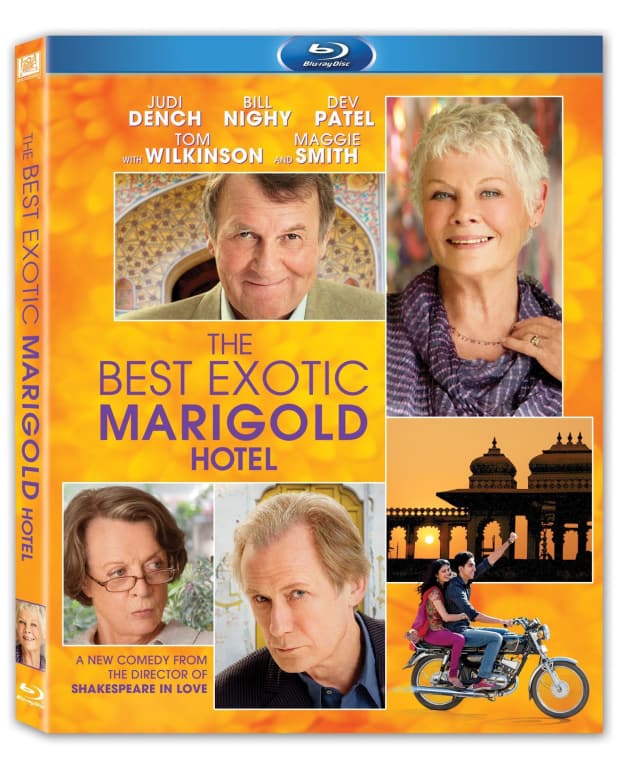 The Best Exotic Marigold Hotel Blu-Ray