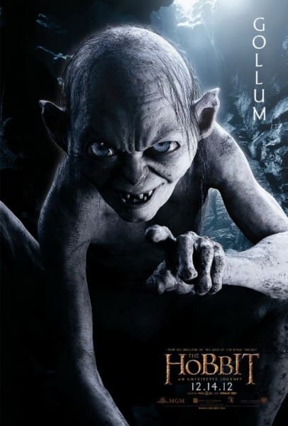 The Hobbit Gollum Poster