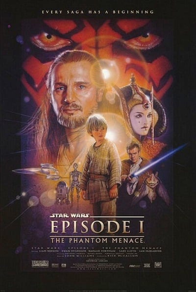 Star Wars Episode 1: The Phantom Menace Original Poster