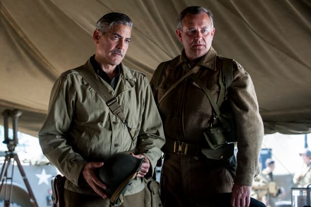 The Monuments Men George Clooney Hugh Bonneville