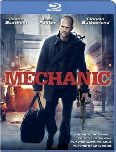The Mechanic Blu-Ray Cover