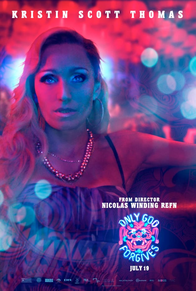 Only God Forgives Kristin Scott Thomas Poster