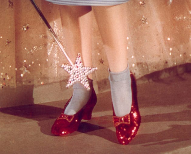 The Wizard of Oz’s Ruby Slippers