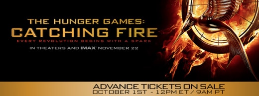 Catching Fire On Sale Banner