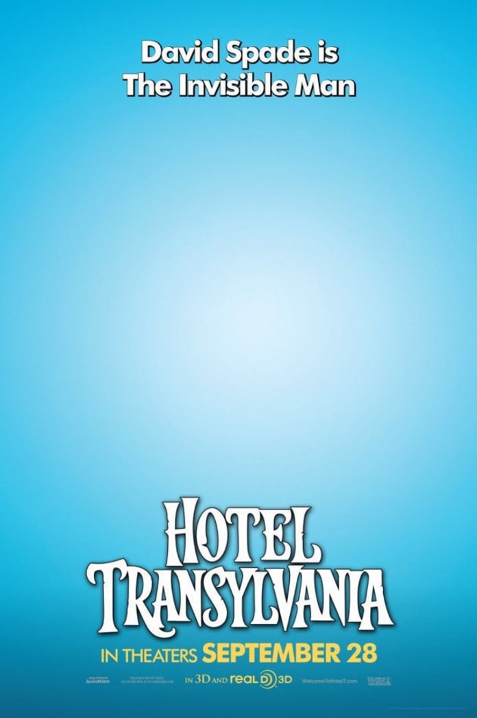 Hotel Transylvania Invisible Man Poster Movie Fanatic