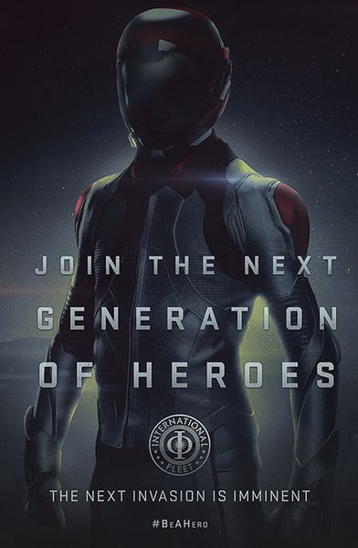 Ender's Game Propaganda Poster