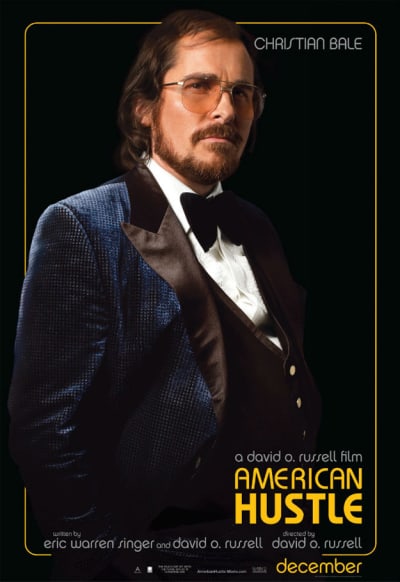 American Hustle Christian Bale Character Poster