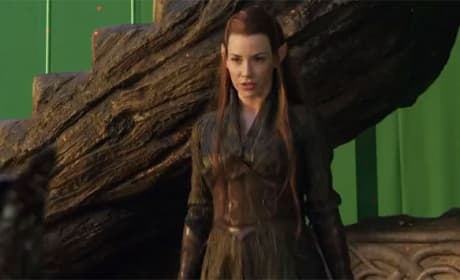 The Hobbit: The Desolation of Smaug Star Evangeline Lilly Talks Being "Ruthless"