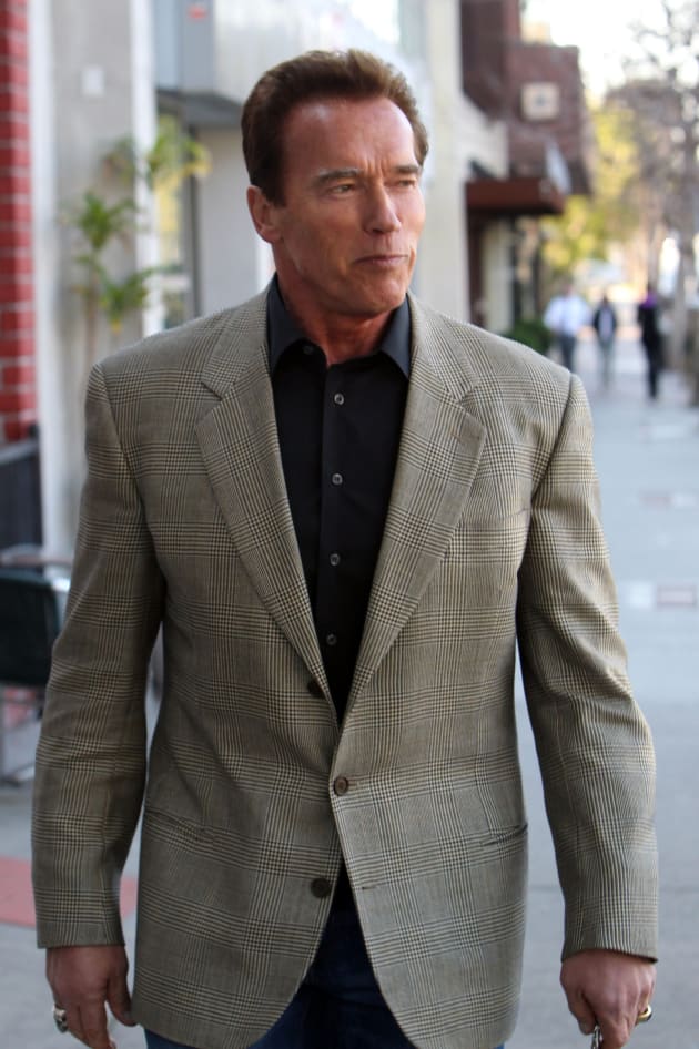 "The Terminator" Arnold Schwarzenegger 