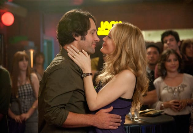 Paul Rudd and Leslie Mann This is 40
