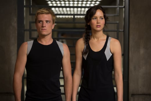 Peeta and Katniss Catching Fire