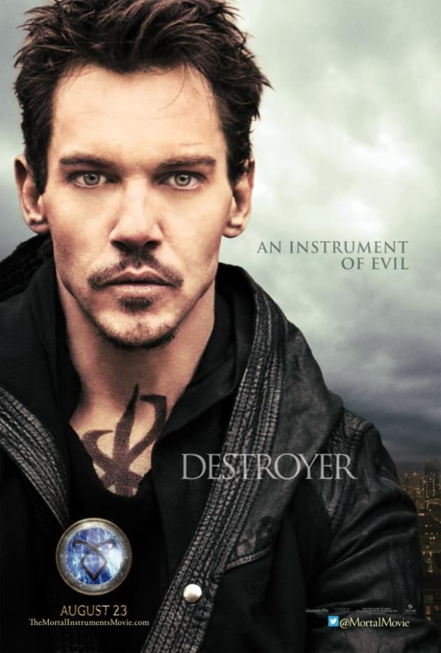 The Mortal Instruments: City of Bones Jonathan Rhys Meyers Poster