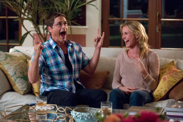 Rob Lowe Laughs It Up