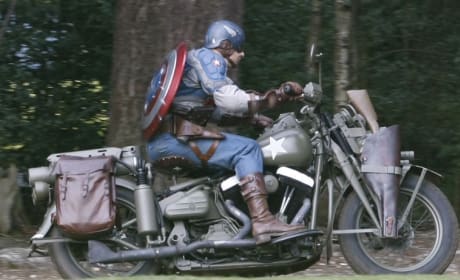 Captain America Motorcycle Stuntman 2