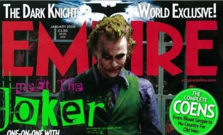 The Joker Graces Cover of Empire Magazine
