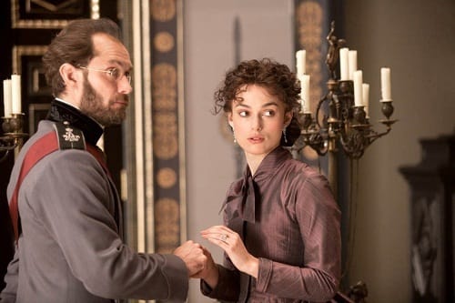 Jude Law Keira Knightley Anna Karenina